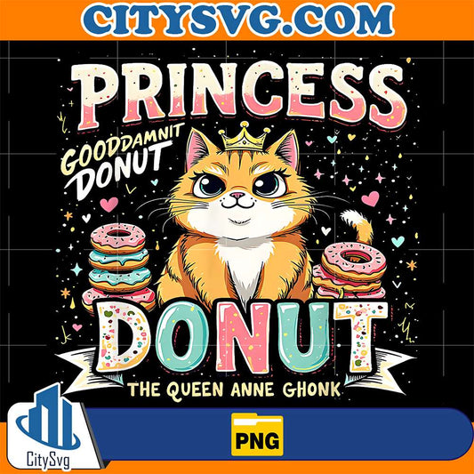 Princess-Donut-The-Queen-Anne-Ghonk-Png