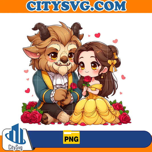 PrincessBelleCoupleOldSchoolCholaPng