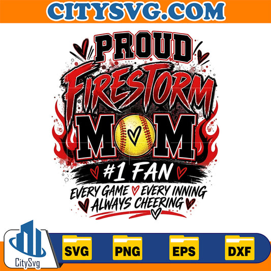 Proud-Firestorm-Softball-Mom-Svg