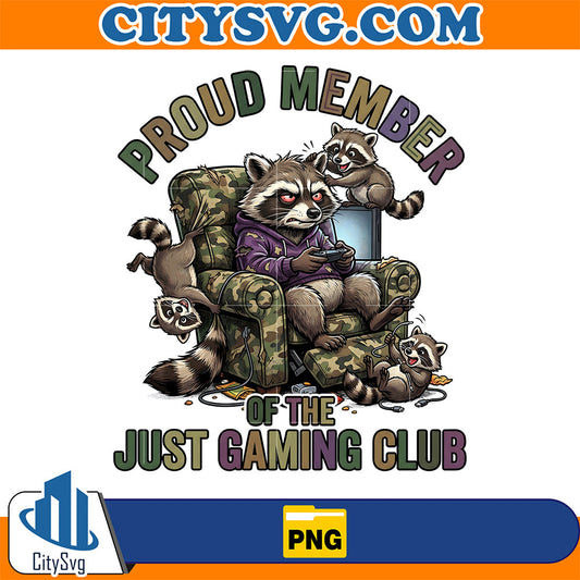 Proud-Member-Of-The-Just-Gaming-Club-Png