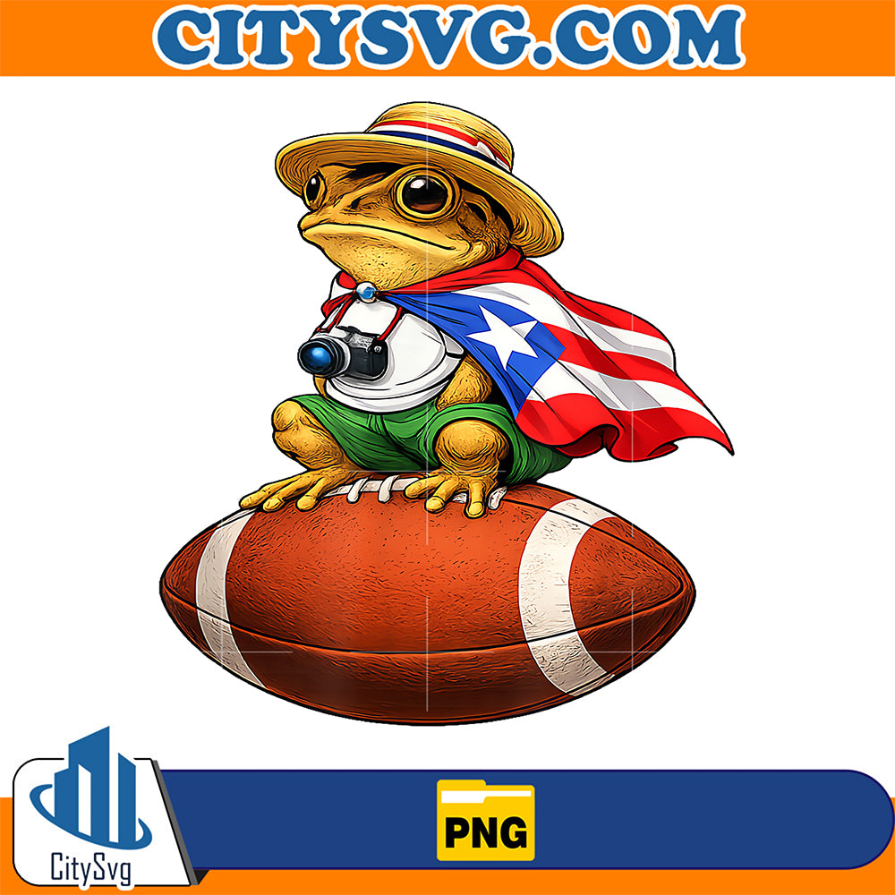 Puerto-Rico-Coqui-Frog-Funny-Puerto-Rican-Boricua-Football-Png