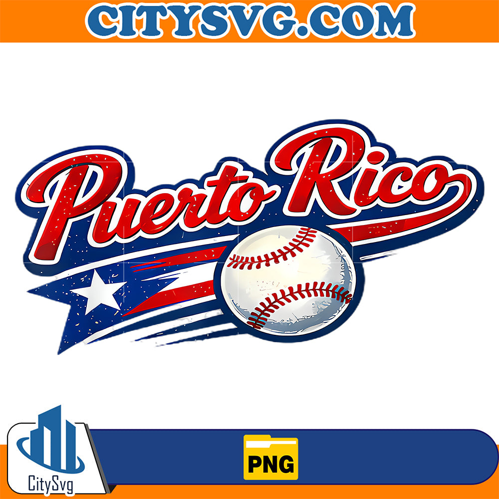 Puerto-Rico-Pride-Baseball-Fan-Retro-Puerto-Rican-Flag-Png