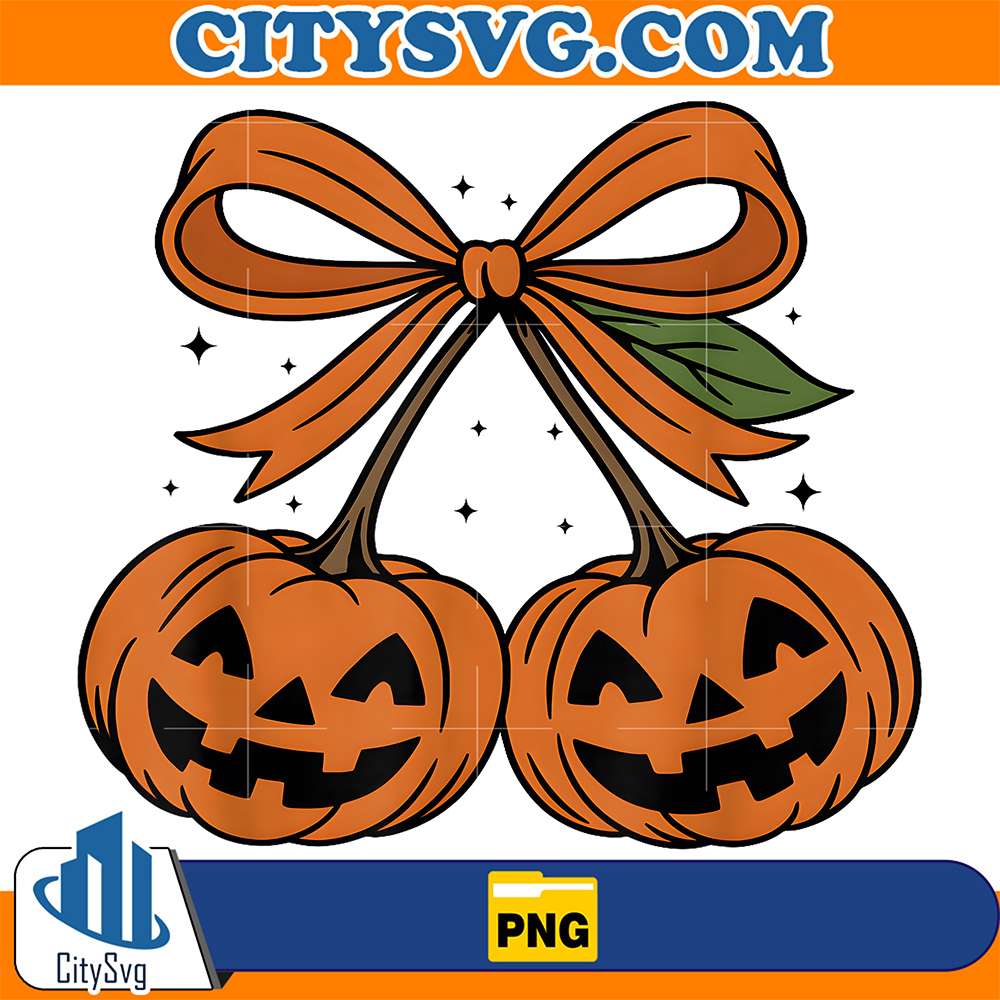 Pumpkin-Cherries-Autumn-Girly-Halloween-Fall-Png