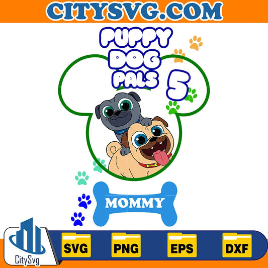 PuppyDogPals5MommySvg
