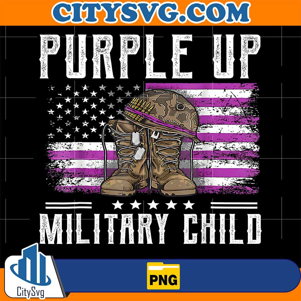 Purple-Up-For-Military-Child-Flag-Png