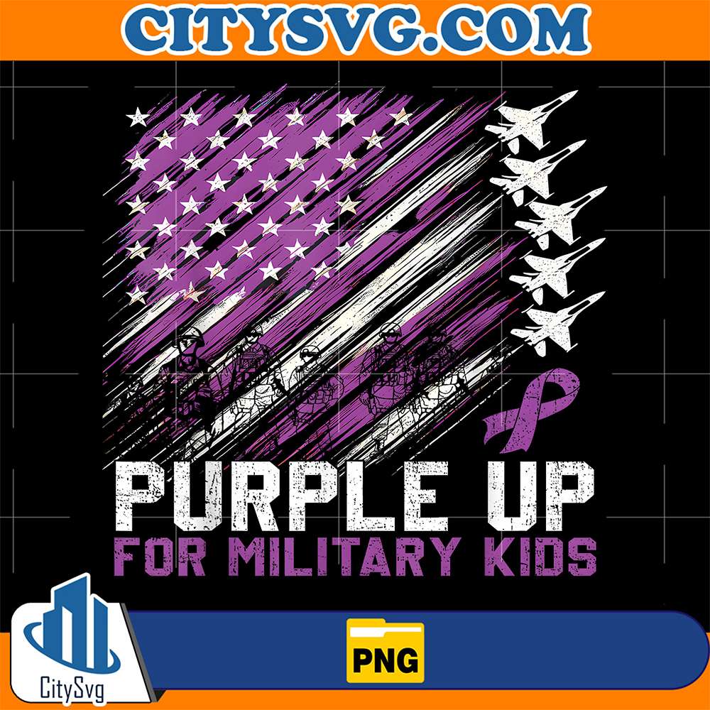 Purple-Up-For-Military-Kids-Png