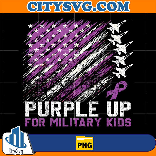 Purple-Up-For-Military-Kids-Png