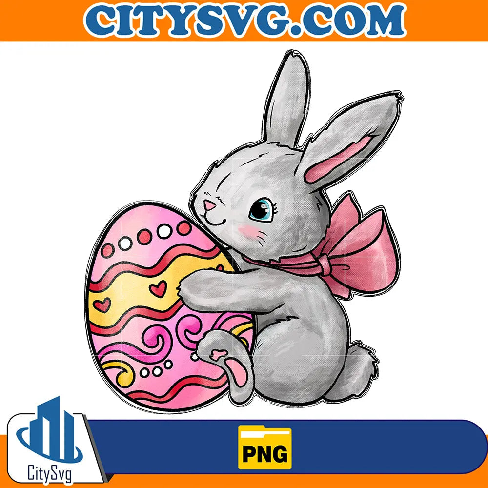 RabbitEasterDaySublimationPng