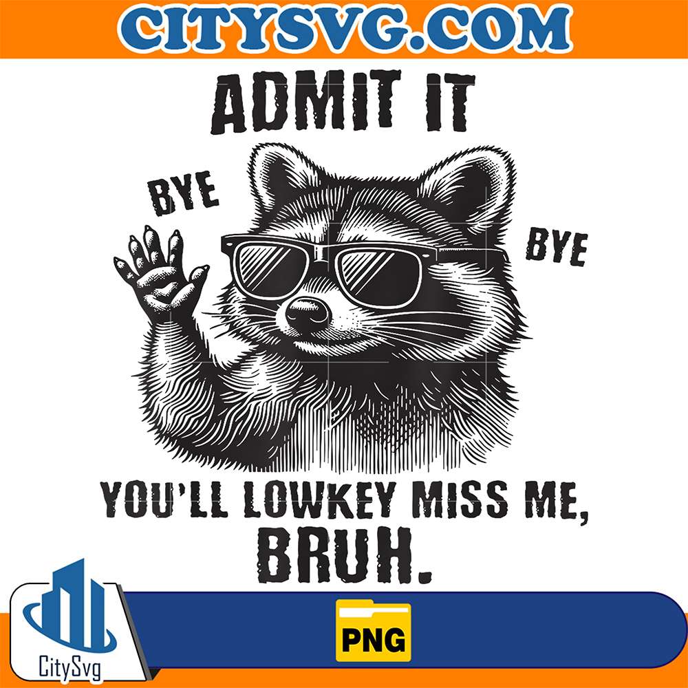Raccoon-Admit-It-You-ll-Lowkey-Miss-Me-Bruh-Png