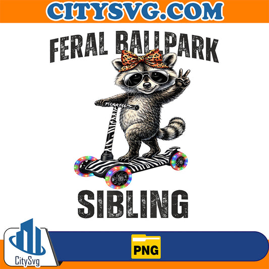 Raccoon-Feral-Ballpark-Sibling-Png