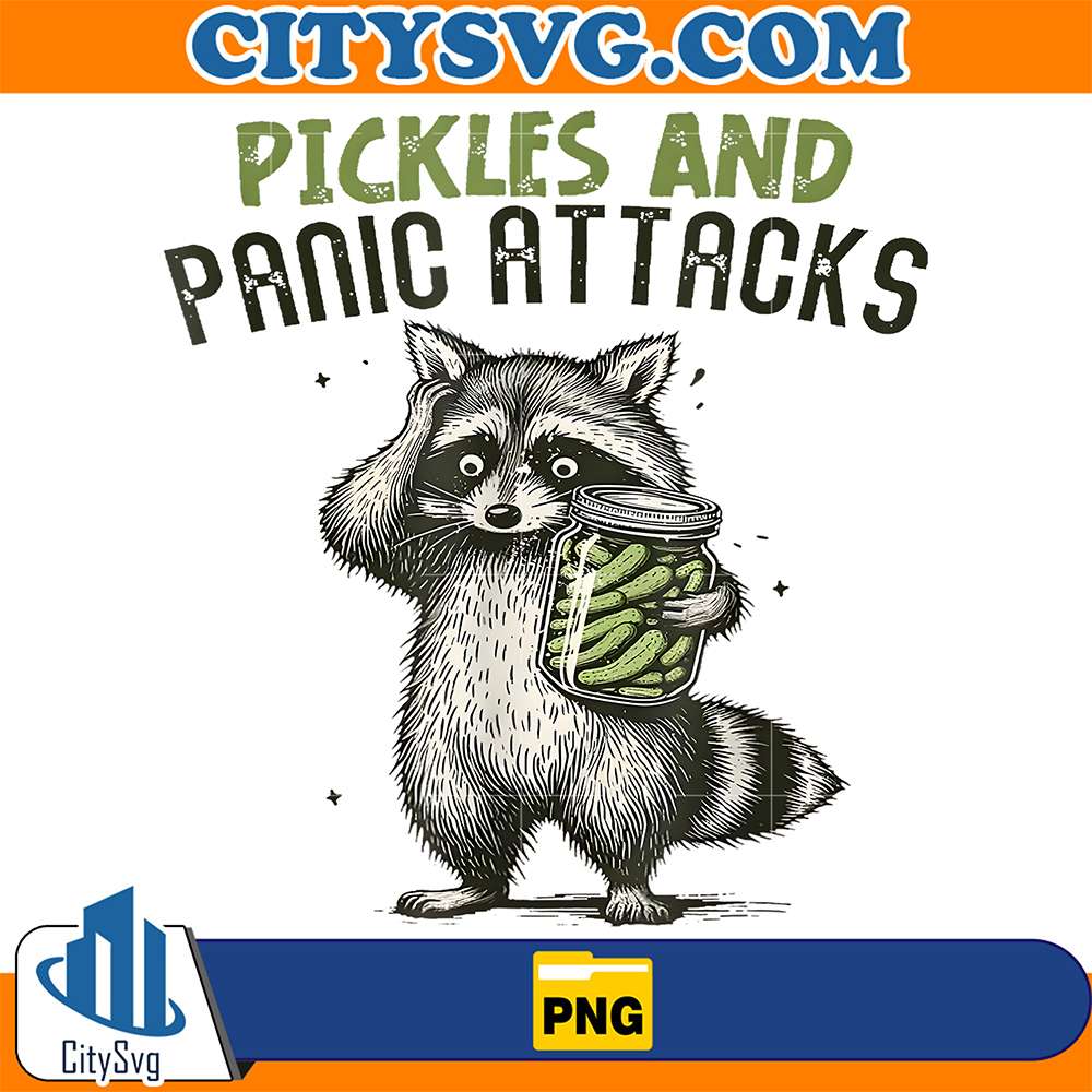 Raccoon-Pickles-And-Panic-Attacks-Funny-Pickles-Lover-Png