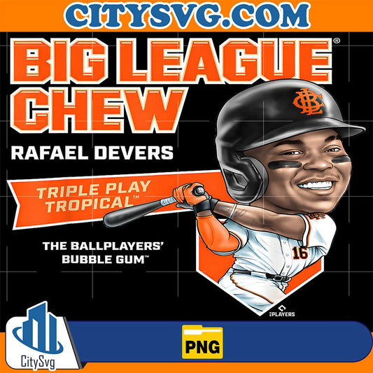Rafael-Devers-MLB-Players-x-Big-League-Chew-Png
