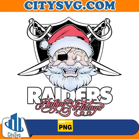 Raiders Happy Holidays Christmas Png