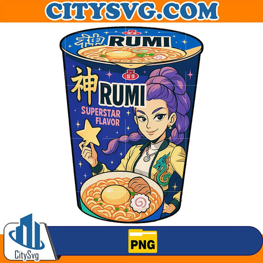 Ramyeon-KPop-Demon-Hunter-Rumi-Png
