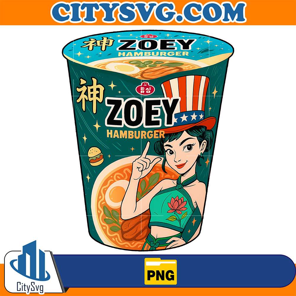 Ramyeon-KPop-Demon-Hunter-Zoey-Png