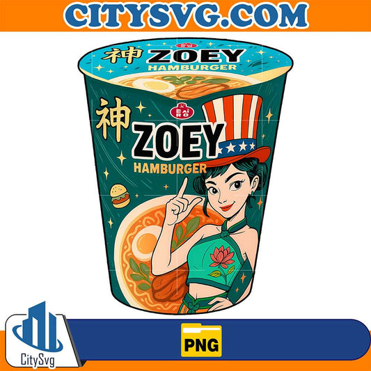 Ramyeon-KPop-Demon-Hunter-Zoey-Png