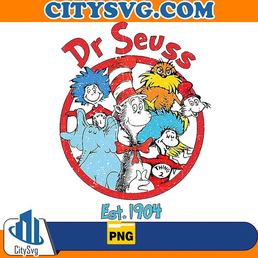 Dr Seuss Est 1904 Png