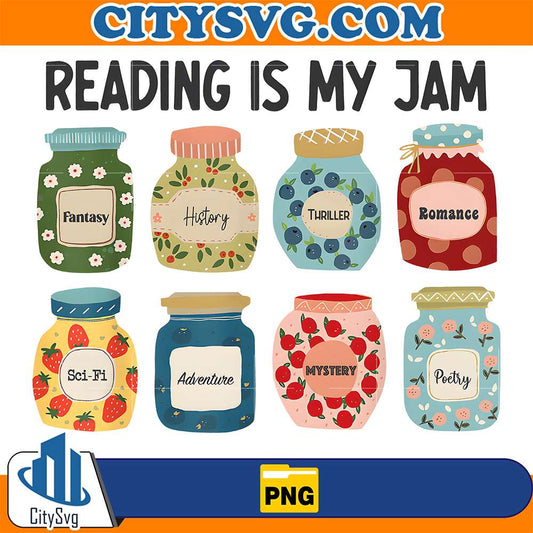Reading-Is-My-Jam-Png