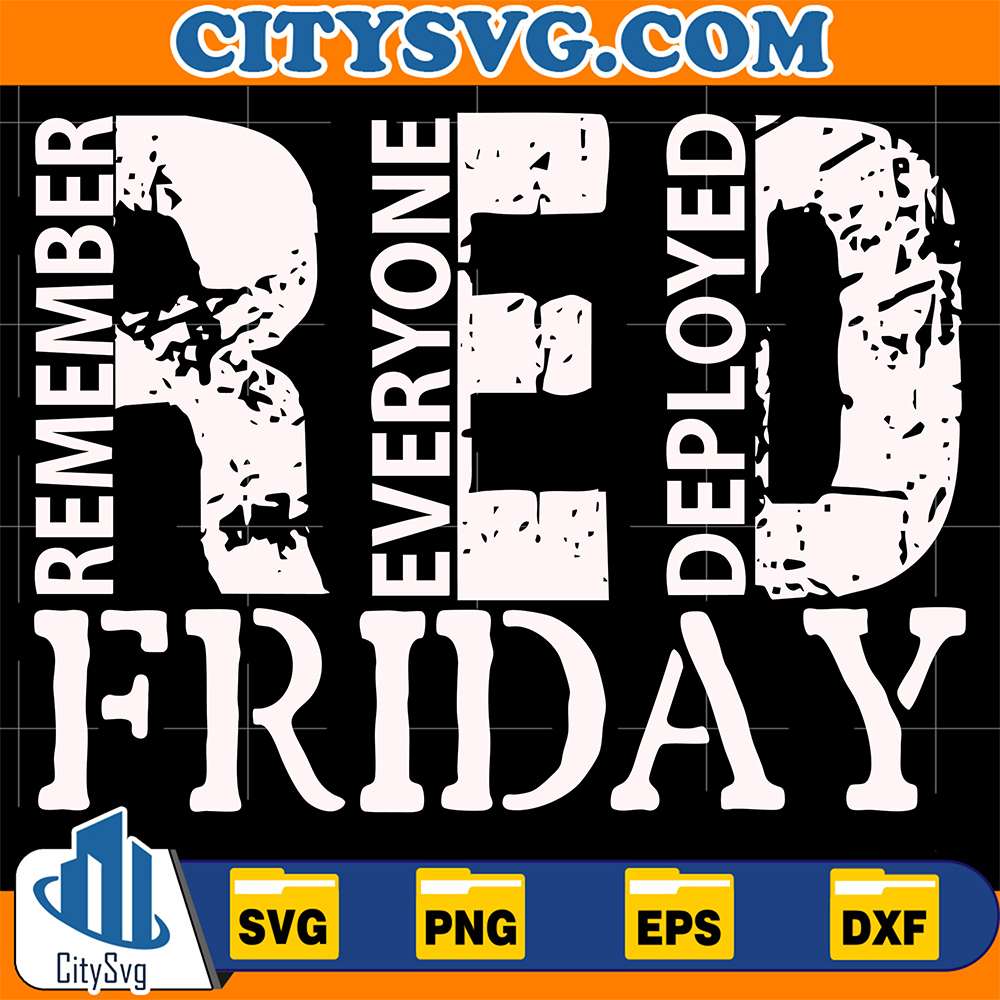 Red Friday Sticker Red Friday Svg – CITYSVG