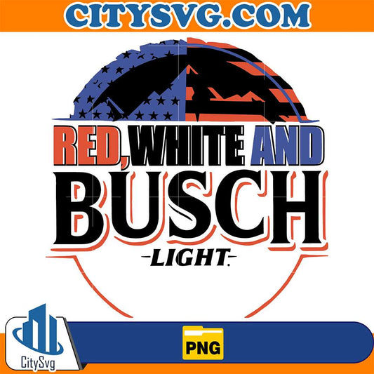 Red-White-And-Busch-Light-4th-Of-July-Png-5