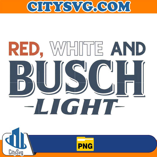 Red-White-And-Busch-Light-4th-Of-July-Png-7
