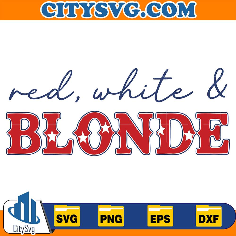 Red-White-Blonde-Svg