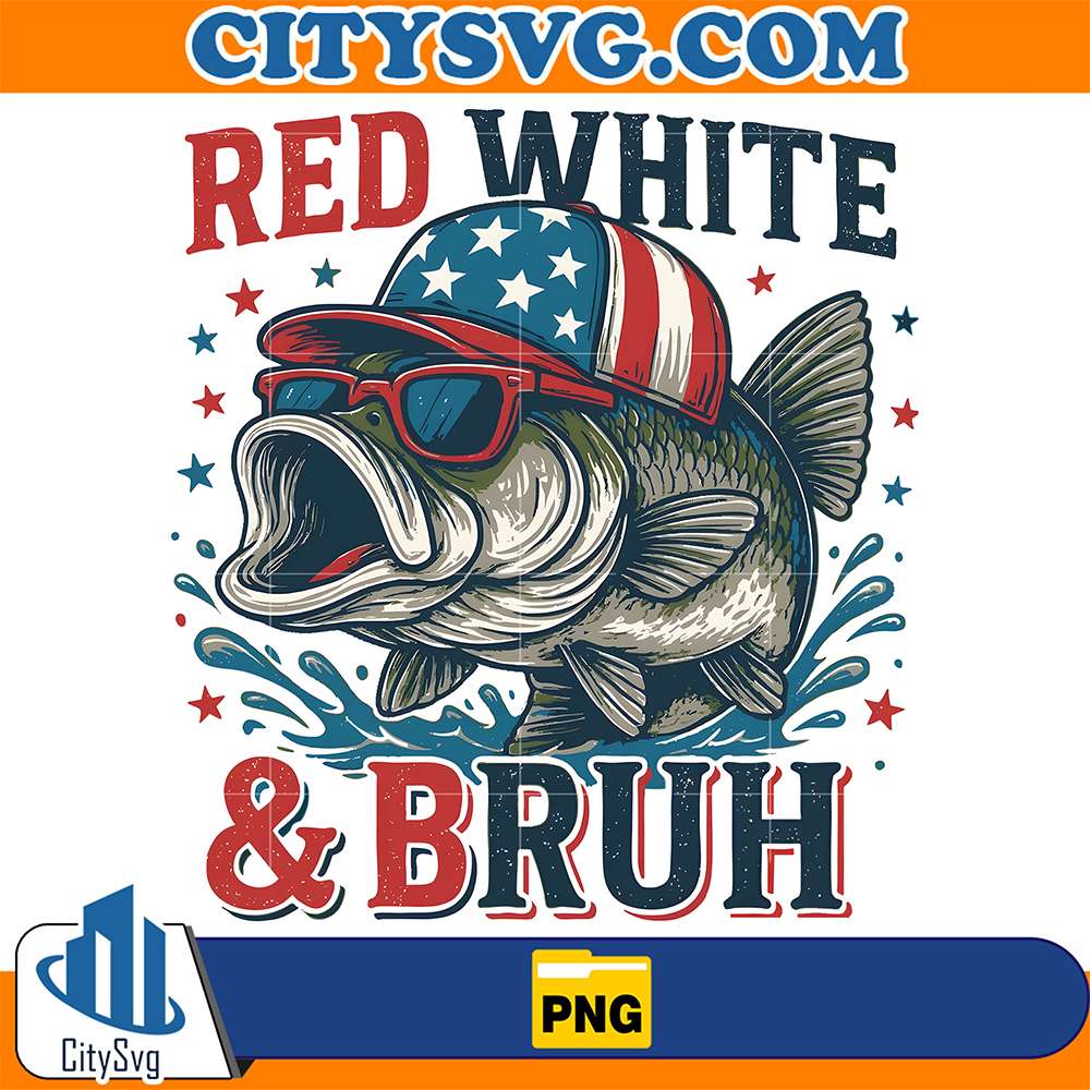 Red-White-Bruh-Fish-Png