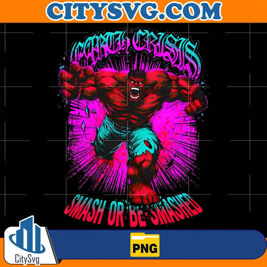 RedHulkEarthCrisisSmashOrBeSmashedPng