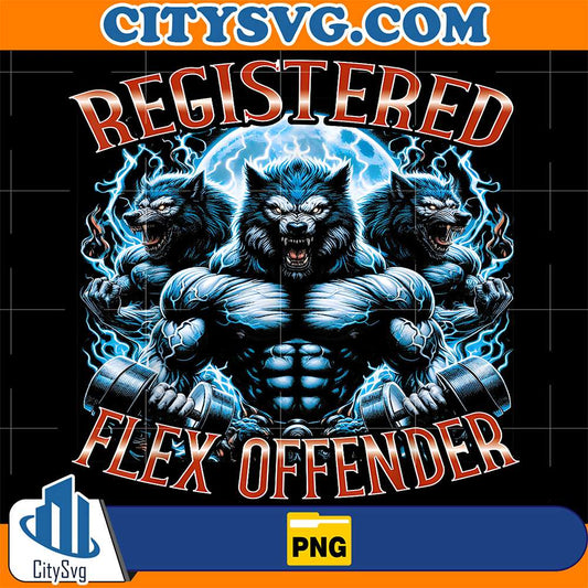 Registered-Flex-Offender-Wolf-Meme-Png
