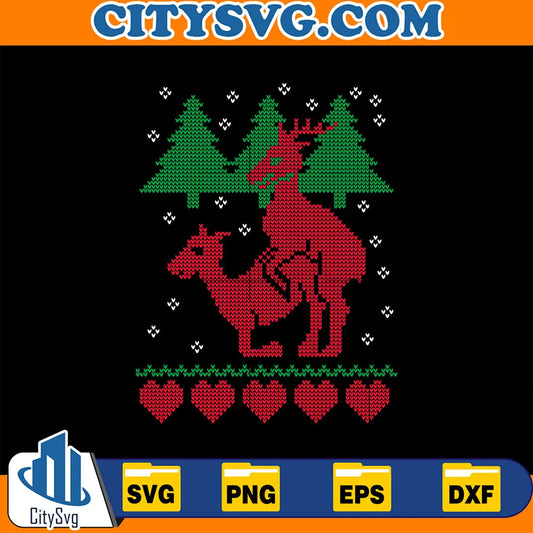 ReindeerUglyChristmasSvg_2