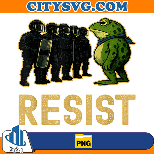 Resist-Frog-Png