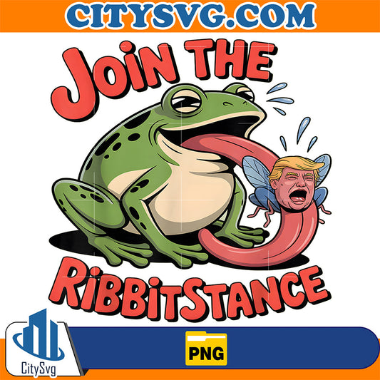 Resistance Frog Funny No Kings Protest Resist Ribbitstance Png CitySvg