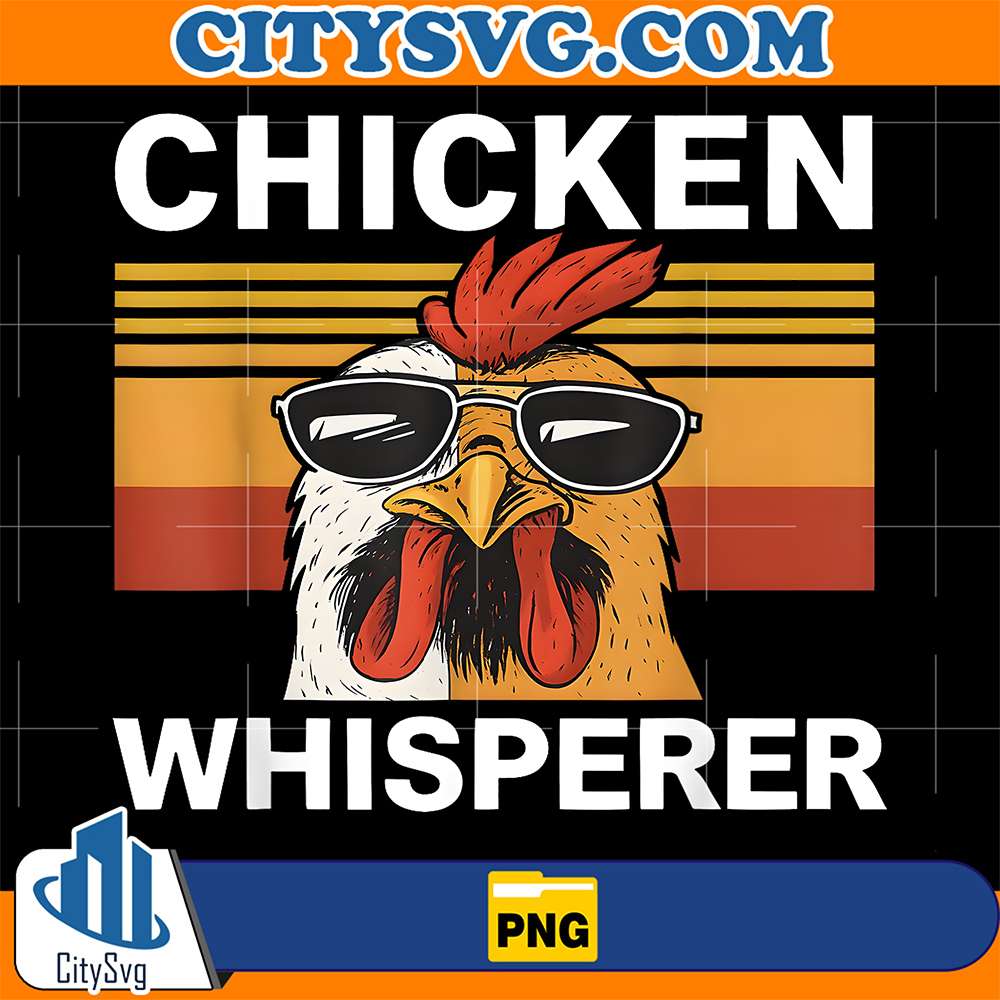 Retro-Chicken-Whisperer-Png
