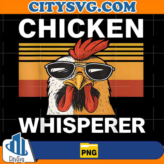 Retro-Chicken-Whisperer-Png