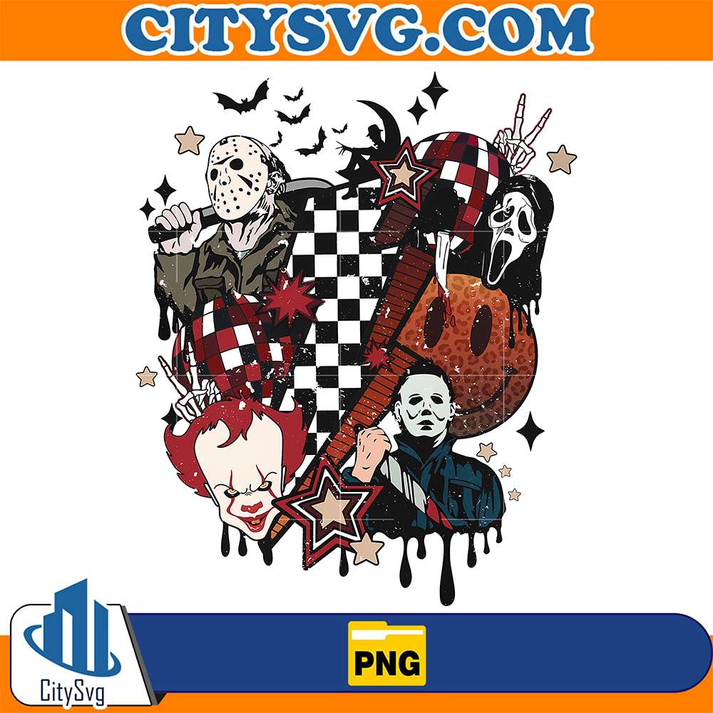 Retro-Halloween-Horror-Movie-Character-Lighting-Bolth-Png