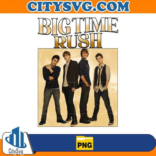 Retro-Vintage-Big-Time-Rush-Bootleg-Png