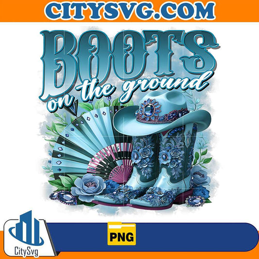 Retro-Western-Cowgirl-Cowboy-Linedance-Boots-On-Da-Ground-Png
