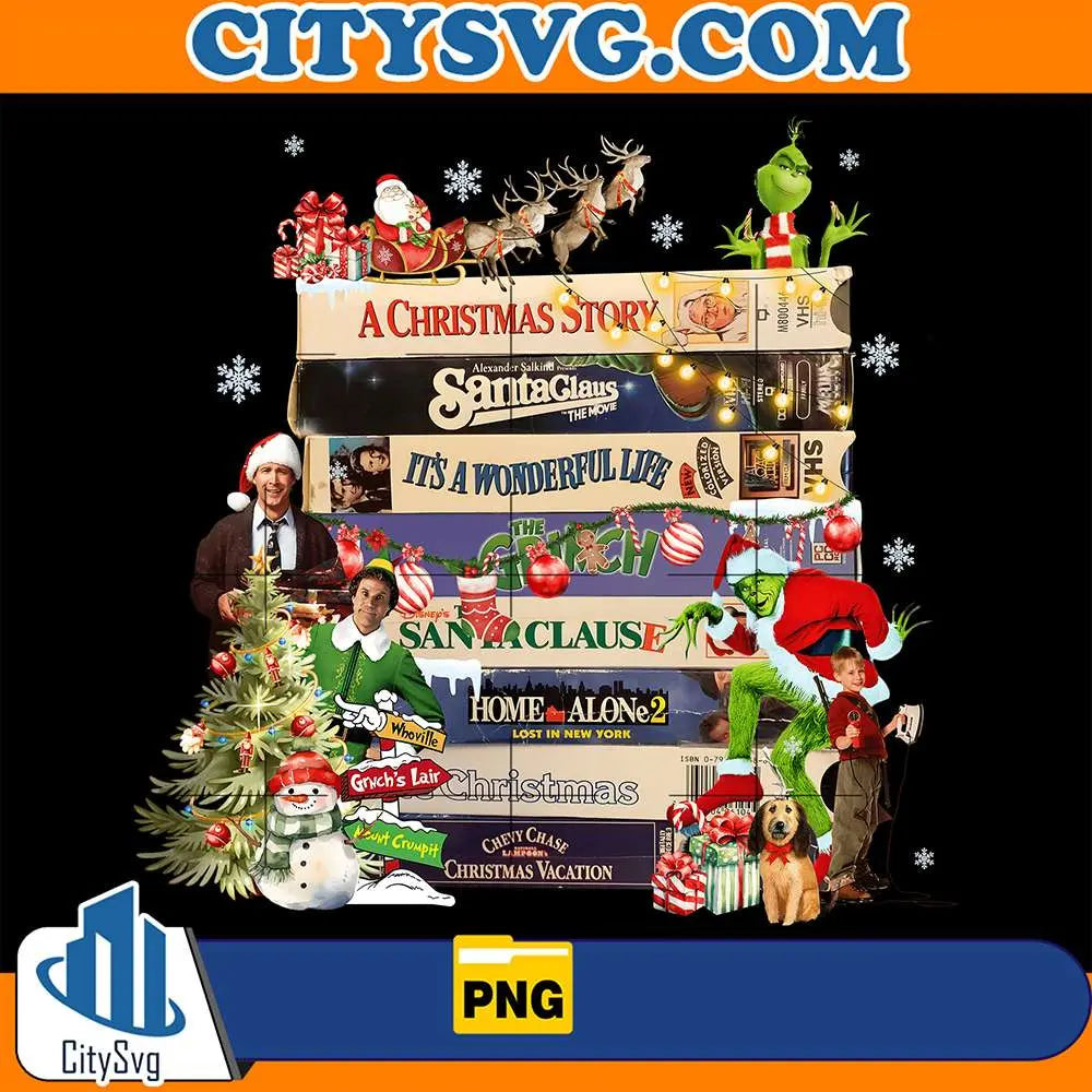 Retro90sMovieFriendsChristmasPng