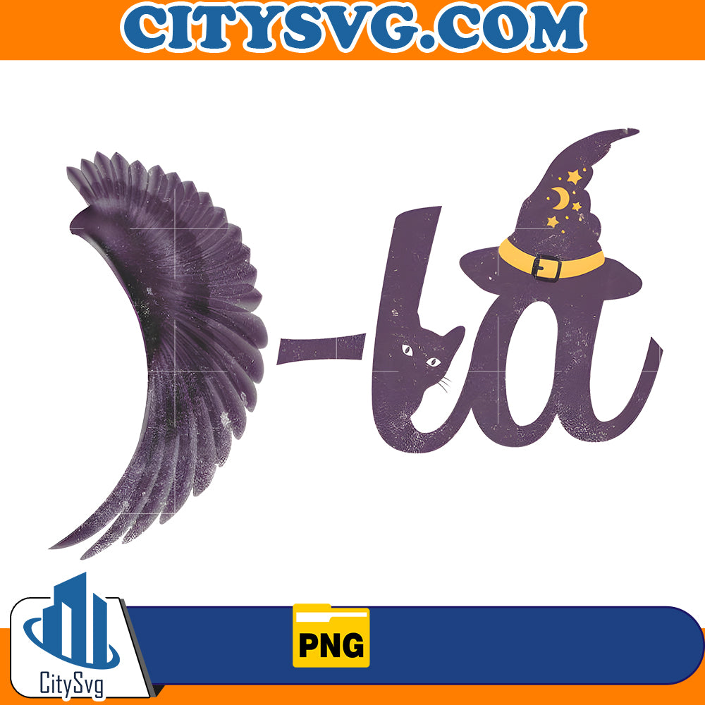 Retro Comma La Halloween Png