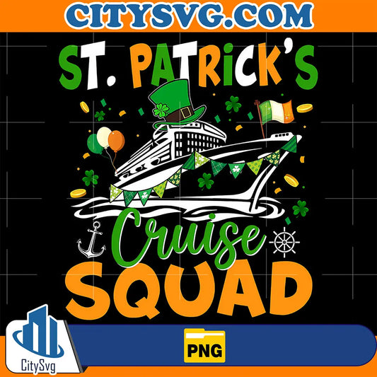 RetroCruiseSquadStPatricksDayPng