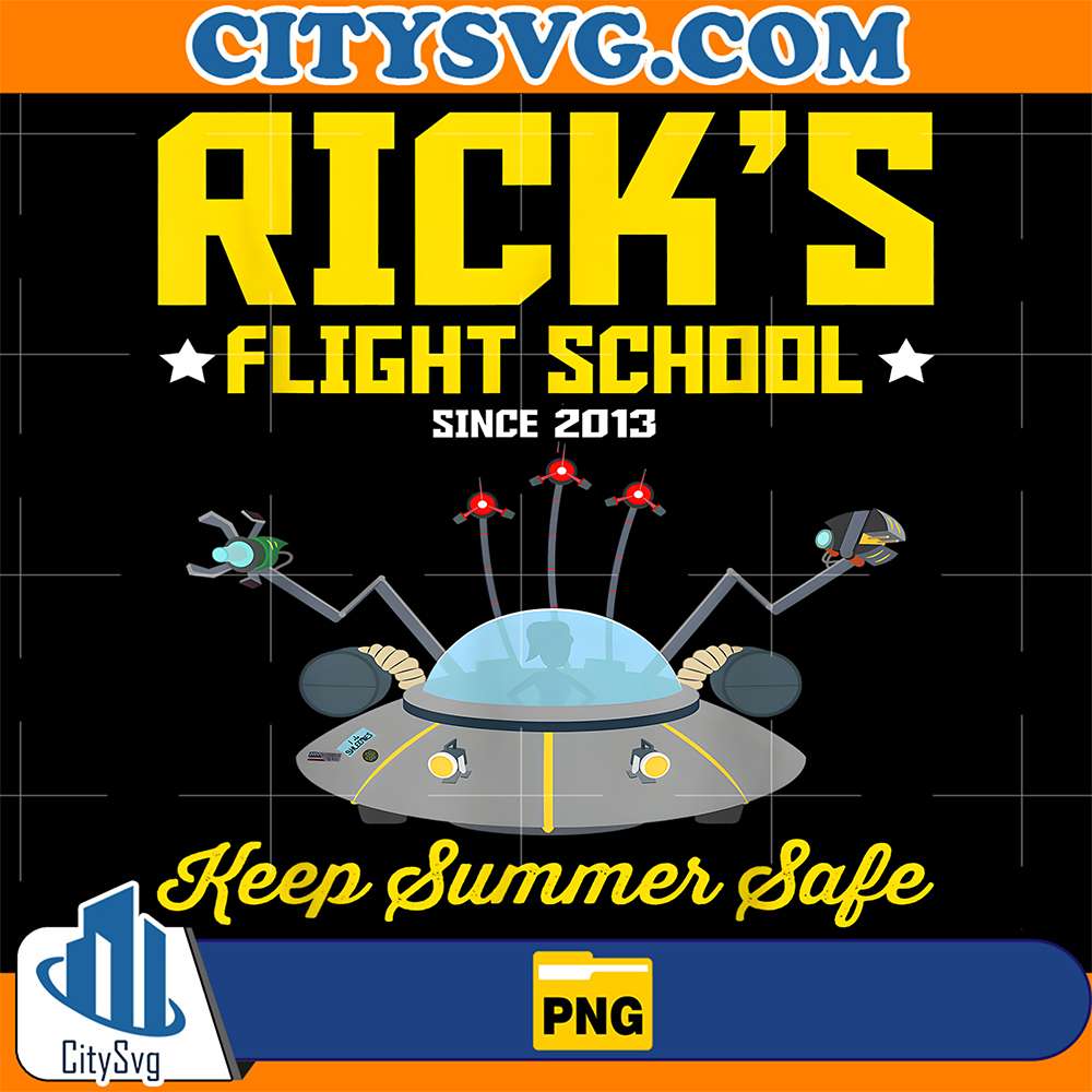 Rick-And-Morty-Flight-School-Keep-Summer-Safe-Png