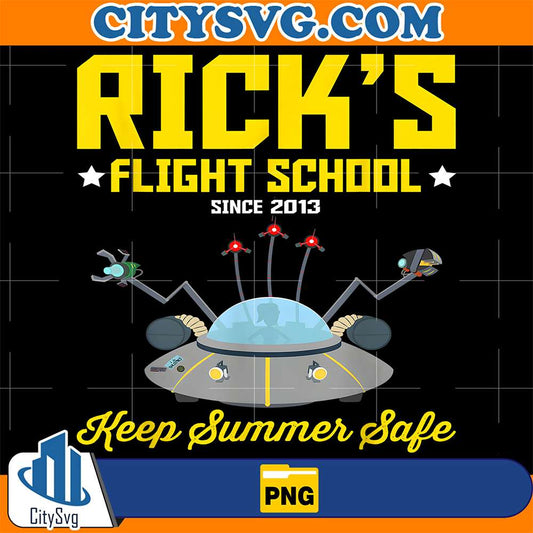 Rick-And-Morty-Flight-School-Keep-Summer-Safe-Png