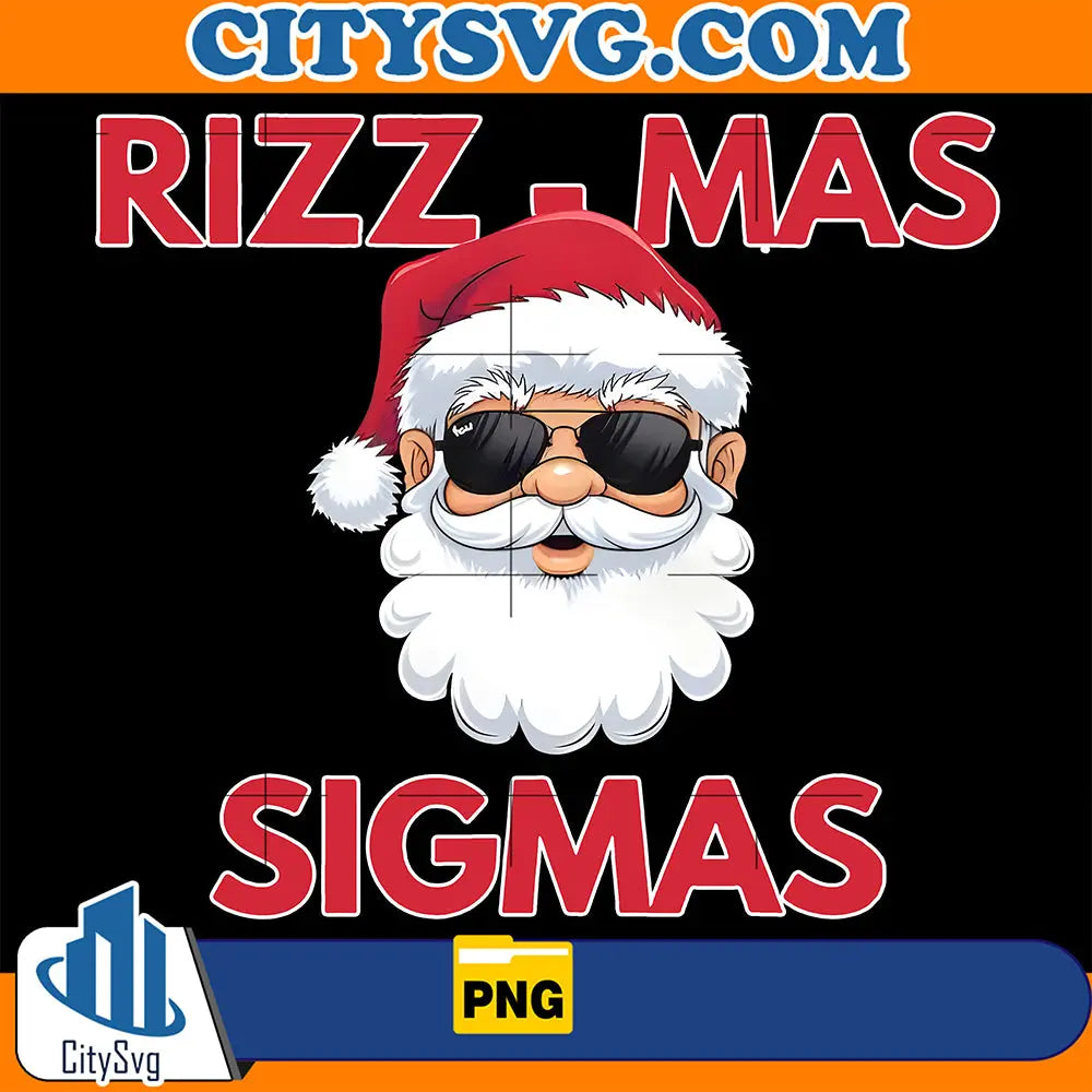 RizzMasSigmasSantaClausChristmasPng