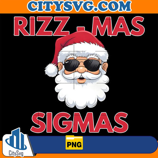 RizzMasSigmasSantaClausChristmasPng