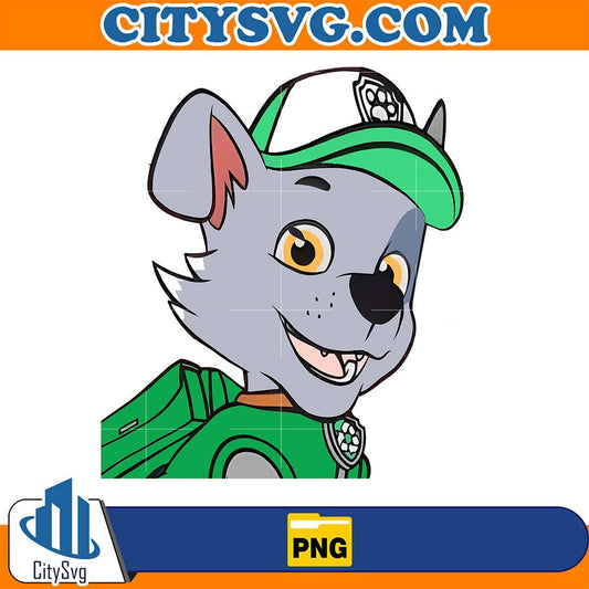 Rocky-Paw-Patrol-Character-Png