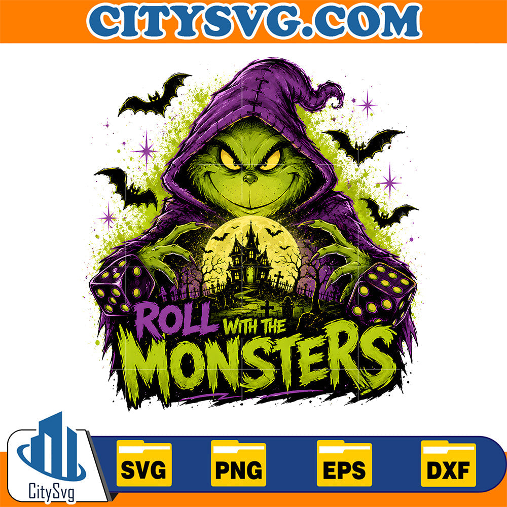 Roll-With-The-Monsters-Halloween-Svg