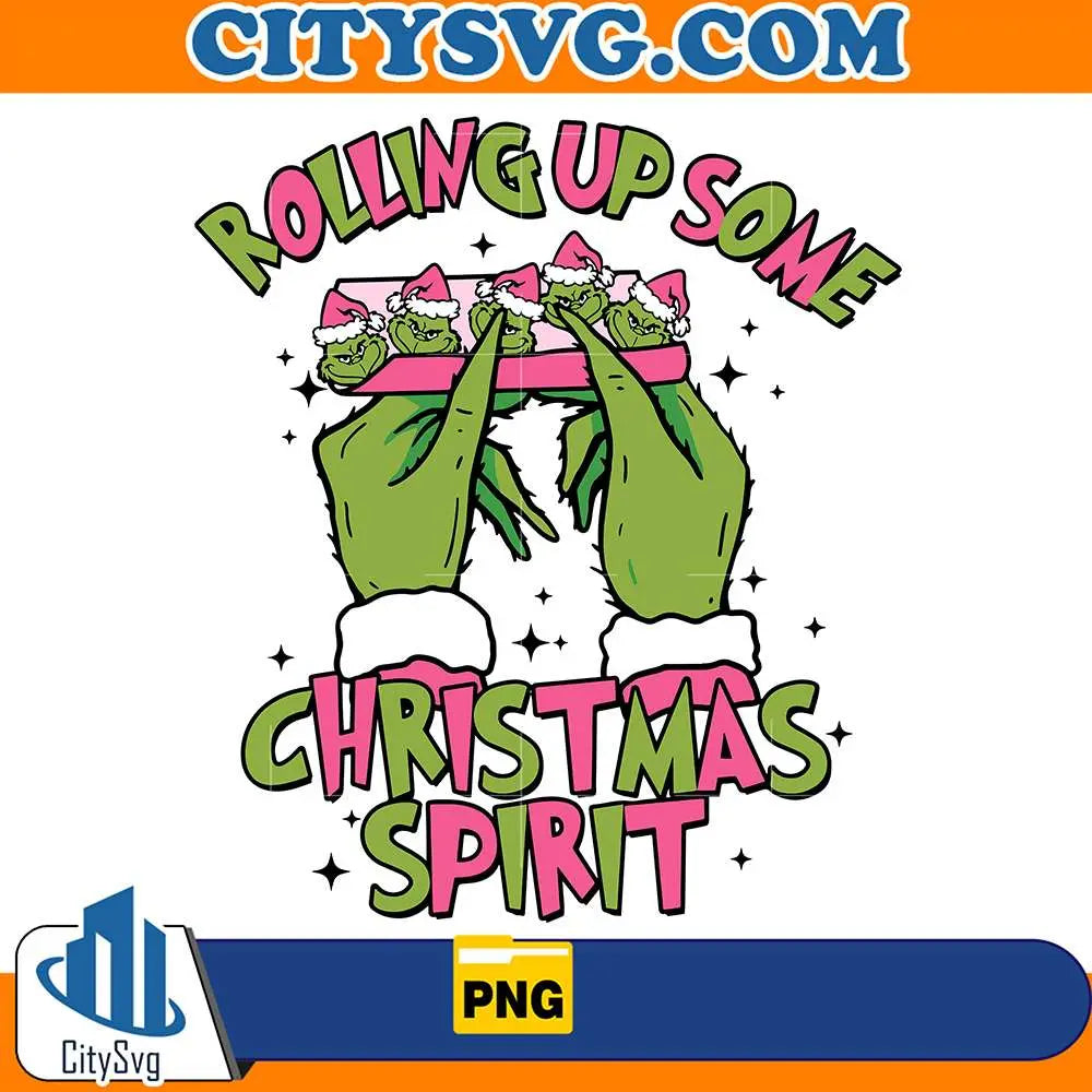 RollingUpSomeChristmasSpiritPng_16