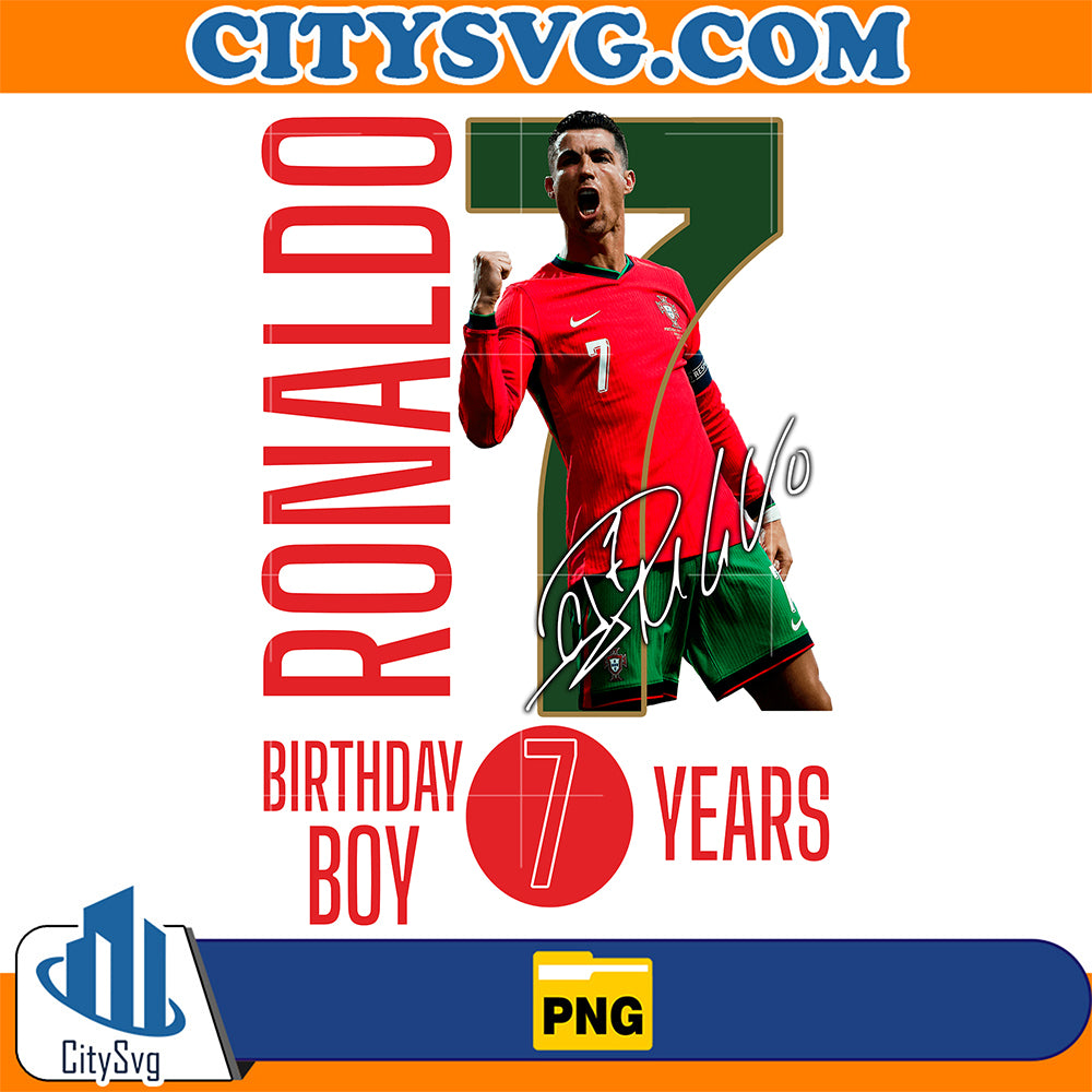 Ronaldo-Birthday-Boy-7-Year-Png