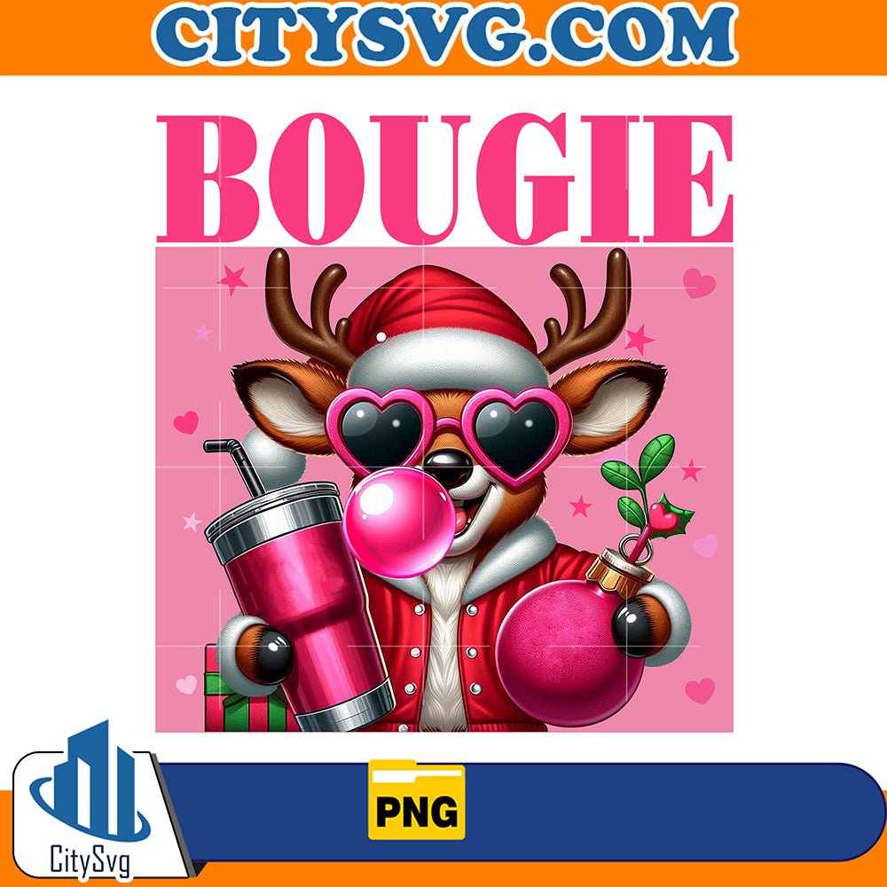 RudolphBougieBlowingBubbleValentinePng