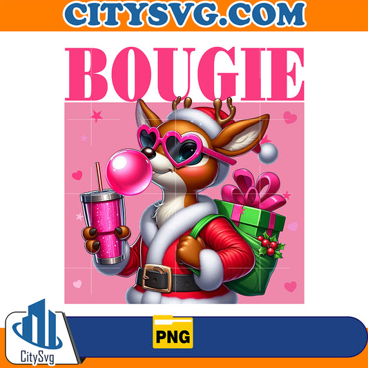 RudolphBougieBlowingBubbleValentinePng_2